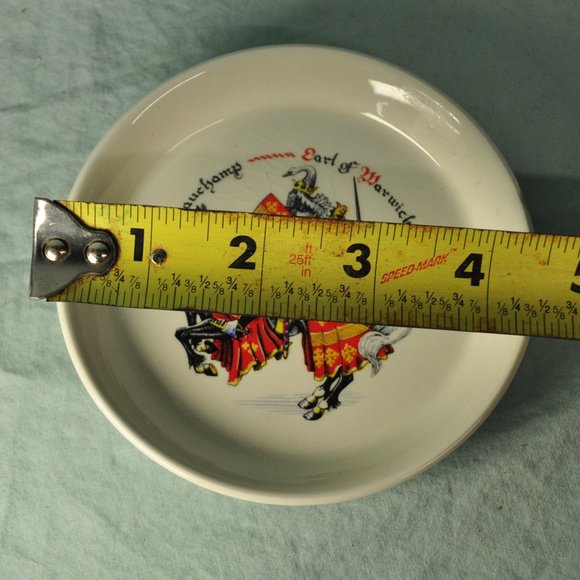 earl of warwick thomas beauchamp coaster trinket dish (w986) - Picture 2 of 5